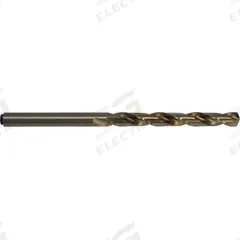 CHICAGO-LATROBE Taper Length Drill Bit: 7/64", 135° Split Point, Straw/Bronze Cobalt (MPN 44806). Key specifications — attr1233898: 0.1094.
