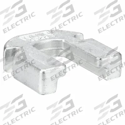 WILTON Replacement Shoe: Polished Chrome, 3 5/8 in Lg, Repl Shoe, 5ERE7 - Shoes for Hold-Down Clamps