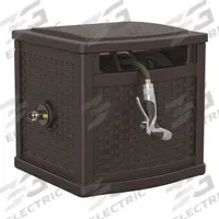Garden Hose Reel: 150 ft (5/8 in I.D.), 12 in Reel Dia, Brown, 17 1/2 in L x 25 in W x 18 in H (MPN CPLPH112). Key specifications — Includes Hose: No; Overall Dimensions: 17-1/2 in L x 25 in W x 18 in H; Reel Color: Brown; Hose Capacity: 150 ft (5/8 in I.D.); Brand: SUNCAST.