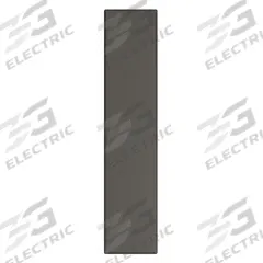 ASI GLOBAL Partition Column: Steel, Smooth Semi Gloss, Black, 82 in Ht, 18 in Wd, 1 1/4 in Thick (MPN 40-91371803-27). Key specifications — Inner Core Type: Honeycomb; Brand: ASI GLOBAL PARTITIONS; Color: Black; Finish/Texture: Smooth Semi Gloss.