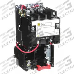 SQUARE D Magnetic Motor Starter: Non-Reversing, 2 Poles, NEMA Size 0, 18 A, 120V AC Coil (MPN 8536SBO1V02). Key specifications — Brand: SQUARE D; Coil Voltage: 110/120V AC; Phase: Single; Operator: None; Terminal Connection Type: Screw Clamp Terminals; Includes Pilot Light: No; Operator Controls: None; Auxiliary Contacts Included: No Auxiliary Contacts Included.