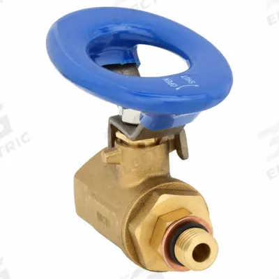 APPROVED VENDOR Manual Two-Way Ball Valve: 1/2 in, Brass, Straight, MNPT x FNPT - Brass Ball Valves
