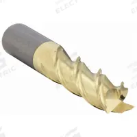 APPROVED VENDOR Square End Mill: Carbide, ZrN Coated, 3 Flute, 1" Mill Dia, 3-1/4" LOC, 6" OAL (MPN 273-913250D)