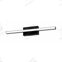 Barlow 18" LED Vanity: Black, 1,037 lm_1,800 lm, 3000K, 20 W, 120V AC, Dimmable, 18 in Lg, 3 in Ht (MPN BARV1803L30D1BK). Key specifications — Mounting Location: Wall; For Bulb Type: Integrated LED; Brand: AFX INC.; Voltage: 120V AC; Color Temperature: 3000K; Housing Finish/Housing Color (Broad): Black.