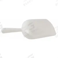 Scoop: Non-Sterile, HDPE, 250 mL Capacity - mL, 8 1/2 fl oz Capacity - oz, 24.89 cm Overall Lg (MPN 208075-0250). Key specifications — Standards: FDA Grade Material; Color: White; Product Type: Scoop; Brand: APPROVED VENDOR.