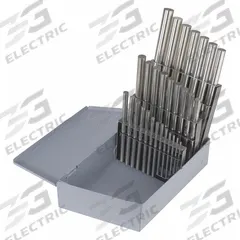 VERMONT GAGE Drill Blank Set: Letter, A Smallest Blank Dia., Z Largest Blank Dia., 26 Pieces (MPN 511200100). Key specifications — attr277226: VERMONT GAGE; attr255930: -0.0002 in.