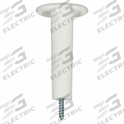 HUBBELL PREMISE WIRING Cable Routing Spool with screw: With Screw, Mounting Screws - Voice & Data Wiring Block Accessories
