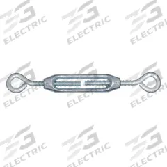 PEERLESS CHAIN Turnbuckle: Carbon Steel, Galvanized, 1,200 lb Working Load Limit, UNC (MPN 4530210). Key specifications — Brand: PEERLESS CHAIN; Finish: Galvanized; Thread Type: UNC.