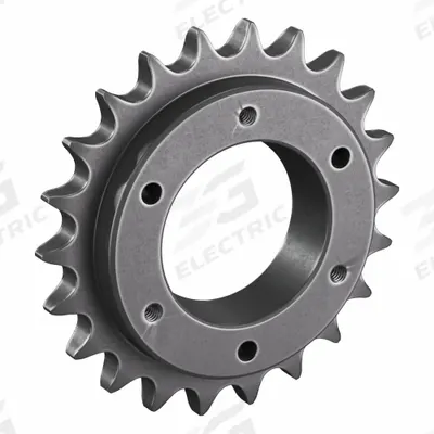 TSUBAKI Sprocket: For 50 Chain, 22 Teeth, 4.392 in Pitch Dia, 4.72 in Outside Dia - Size 50 Bushed-Bore Roller Chain Sprockets