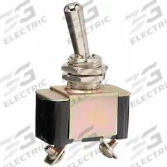 APPROVED VENDOR Toggle Switch: 2 Position, 2 Connections, SPST, Screw Terminals Connection (MPN 5RLV4). Key specifications — AC Contact Rating: 20 A @ 12 V; Switch Function Configuration: On/Off; Brand: APPROVED VENDOR.