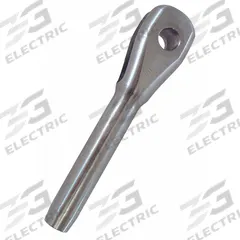 LOOS Wire Rope Clevis Fitting: 1/4 in Compatible Rope Dia, Stainless Steel, Fork End (MPN 667-7X). Key specifications — Compatible Rope Material: Stainless Steel; Material: 316 Stainless Steel; Brand: LOOS.