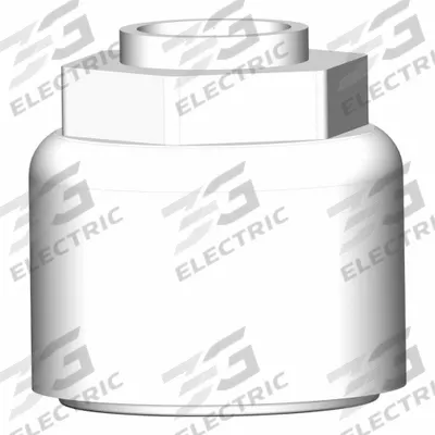 SMC Compression Fitting Nut Insert Bushing: 3/8 in OD Size, Compression - PFA Compression Tube Fittings