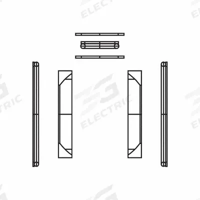 Parker Ball Valve Seal Kit: 3/4" Ball Valve Seal Kit, BVHP, Fluorocarbon - Hydraulic Ball Valve Replacement Seal Kits