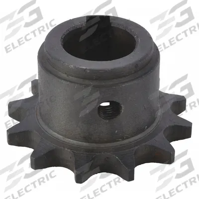 Dayton Transmission Chain Sprocket: For 2MPU4, Black - Dayton Platform Lift Truck Parts