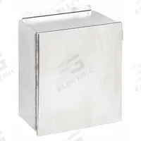 WIEGMANN Enclosure: 316 Stainless Steel, 16 in x 14 in x 6 in, NEMA 12/13/4/4X, Solid Cover, Hinged (MPN BN4161406CHSSA). Key specifications — Brand: WIEGMANN; Closure Method: Clamps; Enclosure Material: 316 Stainless Steel; Knockouts: Not Included.