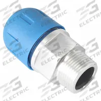 RAPIDAIR Compression Fitting Adapter: 25 mm OD x 3/4 in Pipe Size, Compression x MNPT, Aluminum (MPN F2118). Key specifications — Brand: RAPIDAIR.