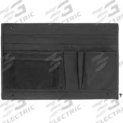 PELICAN Lid Organizer: 16 1/4 in x 10 1/2 in, 4 Compartments, 4 Openings, Hook and Loop Straps (MPN 1509). Key specifications — Compatible Manufacturer Model Number: 1500; Attachment Type: Hook and Loop Straps; Material: Leather/Nylon; Color: Black; Brand: PELICAN.