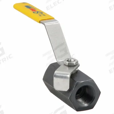 APPROVED VENDOR Manual Two-Way Ball Valve: 1/2 in, Carbon Steel, Straight, FNPT x FNPT - Carbon Steel Ball Valves