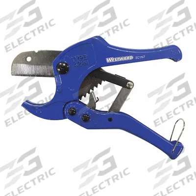 WESTWARD Tubing Cutter: 3/16 in – 1 11/16 in OD Cutting Capacity, Ratcheting Shear - Plastic Tubing & Hose Cutters