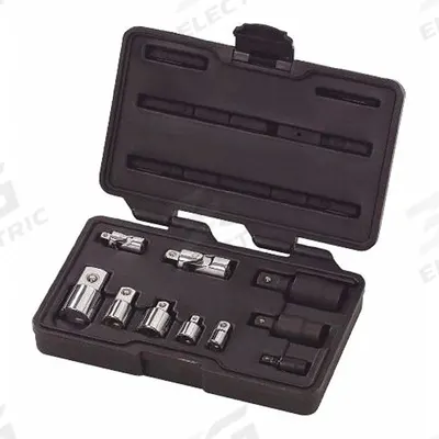 GEARWRENCH Flex Socket Adapter: 1/2 in_1/4 in_3/8 in Input Drive Size, Square - Flex Hand Socket Adapter Sets