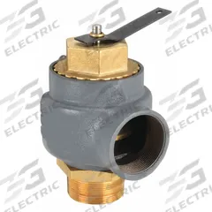 KUNKLE VALVE Safety Relief Valve: MNPT x FNPT, 2 in x 2 in, 29 psi Max. Op Pressure, Cast Iron (MPN 930-H01-GC0015). Key specifications — Brand: KUNKLE VALVE.