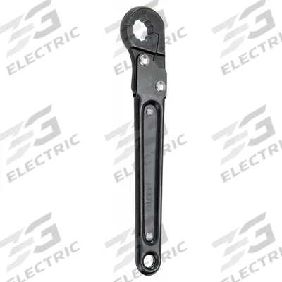 PROTO Flare Nut Wrench: Alloy Steel, Black Oxide, 14 mm Head Size - Metric, Single End, Ratcheting 12-Point Flare Nut Wrenches