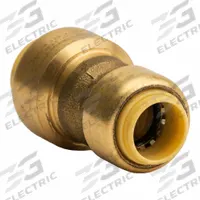 APPROVED VENDOR Reducing Coupling: 3/8 in OD x 1/2 in OD Size, Push-to-Connect x Push-to-Connect (MPN LF8401R). Key specifications — Brand: APPROVED VENDOR.