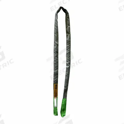 Dayton Round Sling: Type 3, Polyester, Polyester, 10 ft Sling Lg - Abrasion-Resistant Eye Round Slings