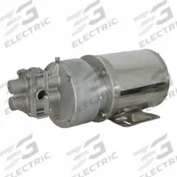 PULSAFEEDER Rotary Gear Pump Head: Magnetic Drive, 316 Stainless Steel, 1/2" Flange, 316 SS, 316 SS (MPN GMC4-UAE-KKF). Key specifications — Brand: PULSAFEEDER; For Motor Frame Size: 56C; Includes Relief Valve: No; Ports: 1/2" Flange.