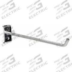 TRESTON Single Rod Pegboard Hook: 5 7/8 in x 5 29/32 in x 1 3/4 in, 5 Hooks, Screw-In, Surface (MPN 853213-51). Key specifications — Mounting Type: Surface; Includes: Black Holding Clip; Finish: Zinc-Plated; Color: Silver; Accessory Type: Single Hook; Locking System: Screw-In; Material: Steel; Brand: TRESTON.