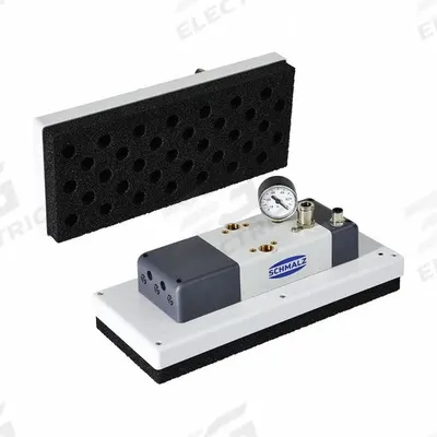 SCHMALZ Large Area Vacuum Gripping System: FQE Xc, 35 Suction Cells, 3 Ejectors - Schmalz FQE Xc Series Gripping Systems