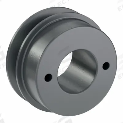 APPROVED VENDOR V-Belt Pulley: AK32, 1 Groove, 3.25 in OD, Bushed Bore - Bushed-Bore Cast-Iron V-Belt Pulleys