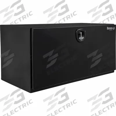 BUYERS PRODUCTS Underbody: Underbody Truck Box, Single Drop-Down Door Door, 24 in Overall Dp - Single Drop-Down Door Boxes
