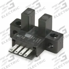 OMRON Photoelectric Sensor: Built-in Connector, 5-24V DC, PNP (MPN EE-SX671P). Key specifications — DC Supply Voltage Rating: 5-24V DC; Brand: OMRON.