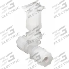 PARKER Needle Valve: Compression x Compression, 3/8 in Pipe Size, 100 psig Max. Pressure (CWP), PFA (MPN MV-13-163). Key specifications — Brand: PARKER; Stem Material: PFA; Connection Type: Compression x Compression.