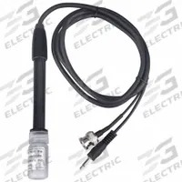 REED INSTRUMENTS Electrode: R3525-ELECTRODE, pH/Temp, 0 to 14 pH/32 to 230°F, Round, 1 m Cable Lg. Key specifications — Manufacturer Part Number: R3525-ELECTRODE; Product Type: Electrode; Junction: Single; Connection Type: BNC; Test Parameters: Temperature; Tip Shape: Round; Material: Epoxy; Range: 0 to 14 pH.