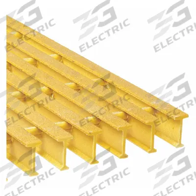 FIBERGRATE Fiberglass Pultruded Grating: Structural Grating, 24 in x 4 ft Nominal Size (WxL) - Flame-Resistant Structural Grating