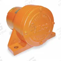 VIBCO Electric Vibrator: SPRT Series, 60 lbf, 115V AC, 1.5 A, 3,200 vpm, 600 lb Bin Wt Capacity (MPN SPRT-60). Key specifications — attr661947: 1.5 A; attr661979: 48 dBA; attr661970: 115V AC.