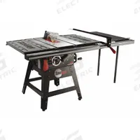 SAWSTOP Table Saw: 120 V AC Volt, 14 A Current, 12 1/2 in Left to 36 1/2 in Right, 0°to 45° (MPN CNS175-TGP236). Key specifications — attr1170599: SAWSTOP; attr1170609: Automatic Blade Safety Retraction Included.