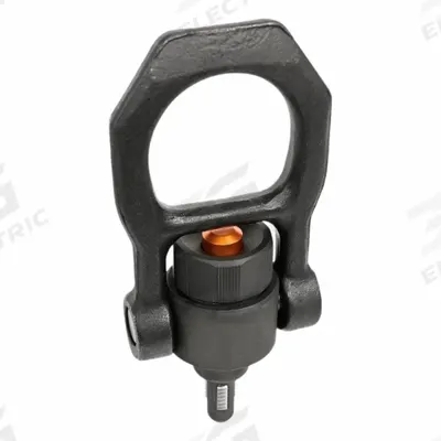 JW WINCO Quick-Release Hoist Ring: Steel, 3,619 lbf Load Limit, 3/4"-10 Thread Size - Quick-Release Threaded Pivot & Rotate Hoist Rings