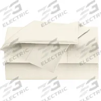 MARTEX Flat Sheet: XL Full, 109 in Overall Lg, 81 in Overall Wd, T200, Bone, Reusable, Sewn Corner (MPN 1A05392). Key specifications — Color: Bone; Fabric Material: 60% Cotton; Thread Count: T200; Brand: MARTEX; Fabric Pattern: Solid; Hem/Pocket Size: Flat Sheet - N/A; Sheet Color: Staybright® Bone.