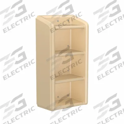 CORTECH Shelf/Step: Sand, 49 in Overall Ht, 25 in Overall Wd, 14 in Overall Dp - Wall-Mounted Shelves