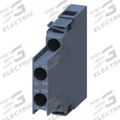 SIEMENS Auxiliary Contact: 2NO, 10 A Max Current (AC), Side Mount, Side-Mounted (MPN 3RH29211DA20). Key specifications — Brand: SIEMENS; Compatible with Series: SIRIUS 3RH2 Contactor Relays.