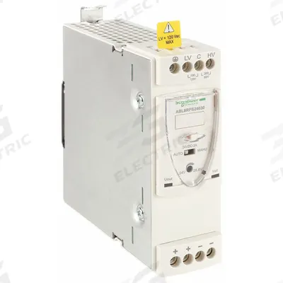 SCHNEIDER DC Power Supply: DIN Rail, 72 W Output Power - Rated, 3 A Current - Output - DIN Rail Mount DC Power Supplies