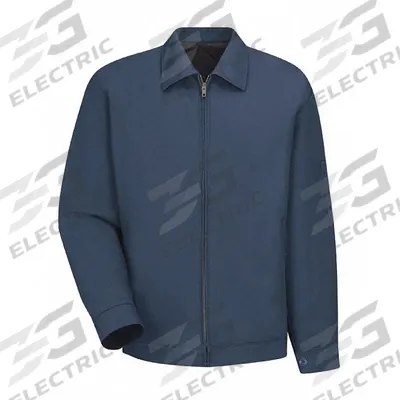 RED KAP Slash Pocket Jacket: Jacket, Unisex, Jacket Garment, 2XL, Navy, Tall - Unisex Cold-Insulated Jackets & Coats