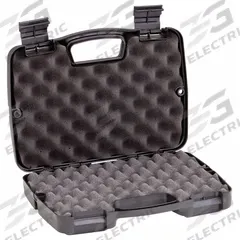 PLANO MOLDING Protective Case: 9 1/2 in x 13 in x 2 1/2 in Inside, Convoluted, Black, Stationary (MPN 10-10137). Key specifications — Closure Type: Recessed; Brand: PLANO MOLDING; Carry-On Size: Yes.