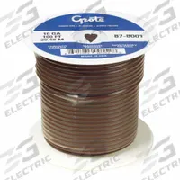GROTE Automotive Cable: GXL, 100 ft, 1 Conductor, 12 AWG, Brown, 60 V Volt (MPN 87-6201). Key specifications — Brand: GROTE.