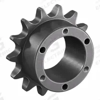 TRITAN Bushed Roller Chain Sprocket: For 60 Chain, 14 Teeth, 3.371 in Pitch Dia, 3.74 in Outside Dia (MPN 60SH14H). Key specifications — Brand: TRITAN; Required Bushing Series: SH.