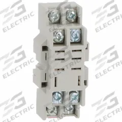 SCHNEIDER Relay Socket: 10 A Rating, DIN-Rail & Surface Socket Mounting, 8 Pins, D Socket, Elevator (MPN 8501NR42B). Key specifications — Brand: SCHNEIDER.