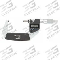 MITUTOYO IP65 Digital Outside Micrometer: 2 in to 3 in /50.8 mm to 76.2 mm, Inch/Metric, IP65 (MPN 293-342-32). Key specifications — attr1182744: 0.00005 in/0.001 mm; attr1182776: IP65; attr1182741: MITUTOYO; attr1182743: +/- 0.00005 in; attr1182759: Yes.